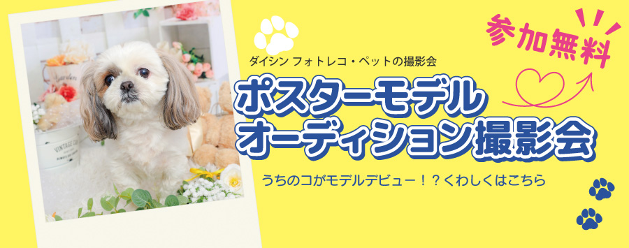 ペット撮影会イベント