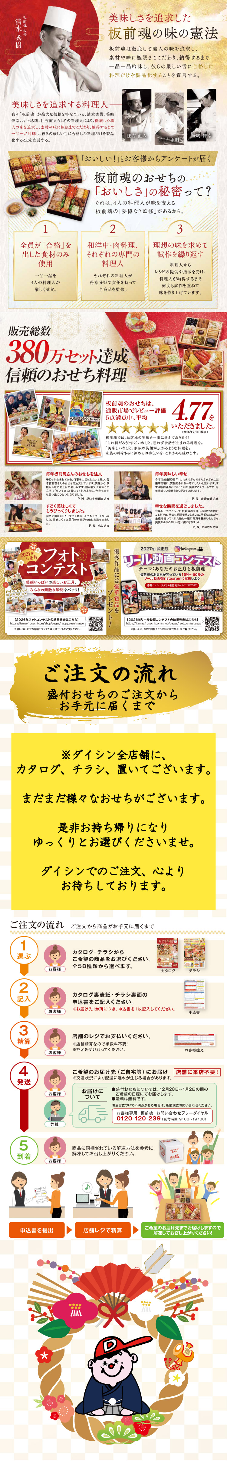ご注文の流れ